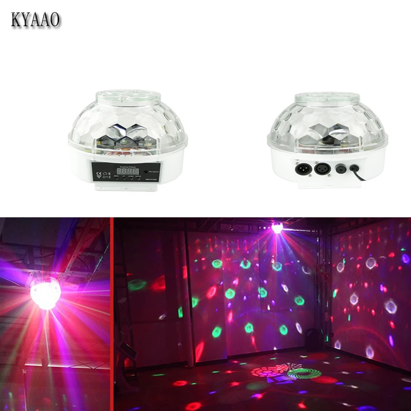 

2018 newest DMX512 disco magic ball colorful wedding laser light dj stage light for home party holiday effect project