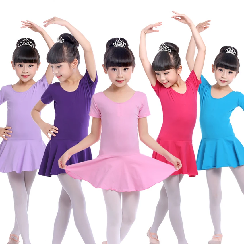

100-170CM Ballet Clothing Practice Dance Baby Girl Adult Women Gymnastics Leotard Bodysuit Tutu Dance Wear Children's Day