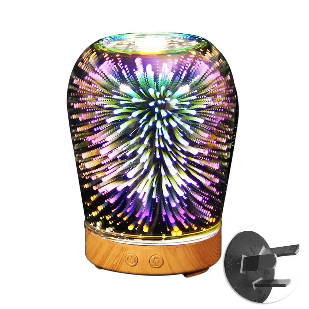 

Durable Ultrasonic Air Aroma Humidifier Air Diffuser With 1 Home Multilocor LED Gradient Light, Fixed Lights