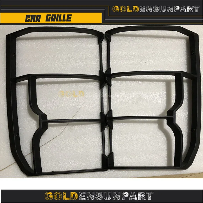 Fit For 2010-2015 Land Rover LR4 Discovery 4 Rear Tail Light Guards Cover Trim