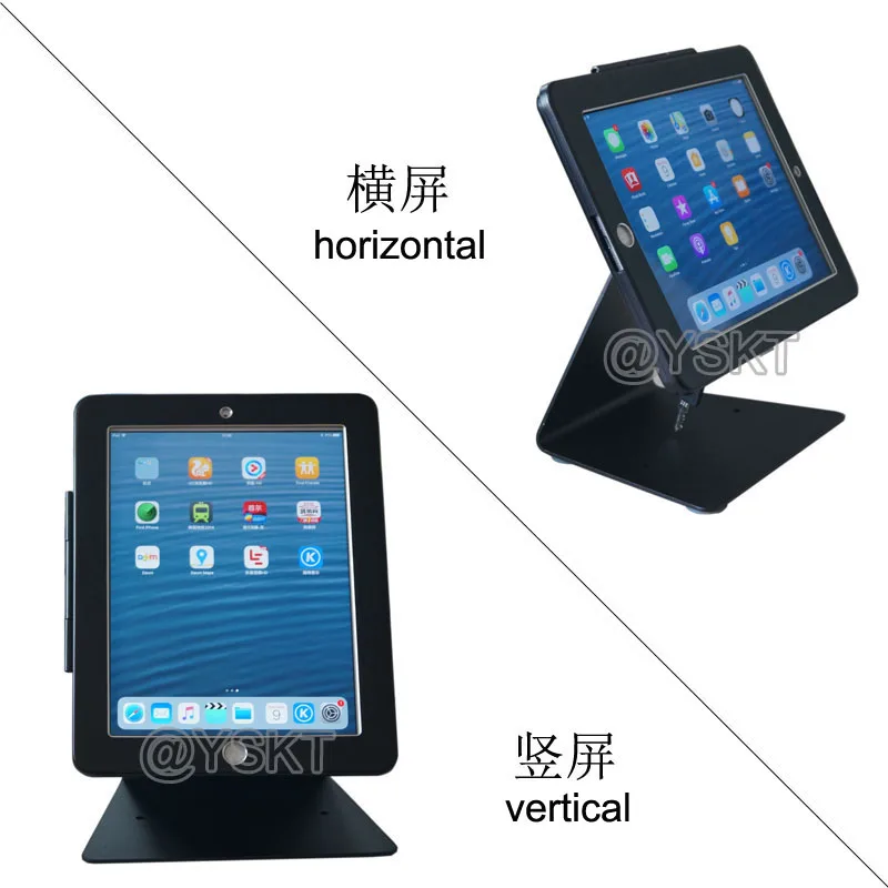 Для 10,2, iPad, безопасная настольная подставка, поддержка, замок, корпус, настольный дисплей, держатель, безопасное крепление для mini air 9,7/10,5 дюймов pro