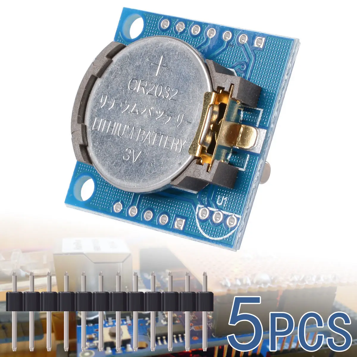 5 шт. I2C Tiny RTC DS1307 модуль часов в реальном времени AT24C32 плата для Arduino TE187 PC +
