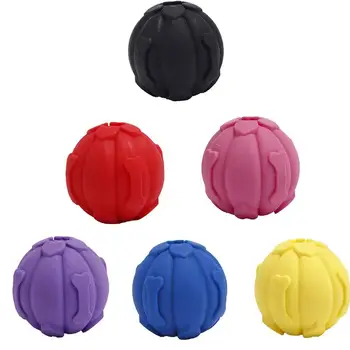 

Pet Silicone Sounding Toy Dog Bite-resistant Luminous Training Ball Pet Supplies For Puppy Kitten Dog Chew Toy Molar Ball