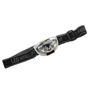 

New Portable LED Head Lamp Torch Light Hands Flashlight With Headband Emergency Survival for Camping