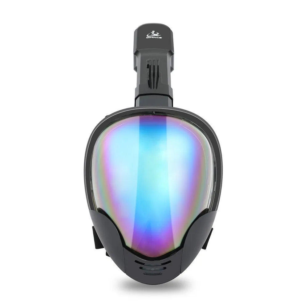 

2019 NEW Full Face Snorkeling Mask Diving Underwater Swimming Training Scuba Mergulho 180° Mount Panoramic View Swimming Mask