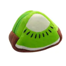 10 см 3D популярное Kawaii хранение денег игрушки кошельки в подарок девочка мини милый фрукты фигурный плюшевый Кошелек для монет сумка для мелочи