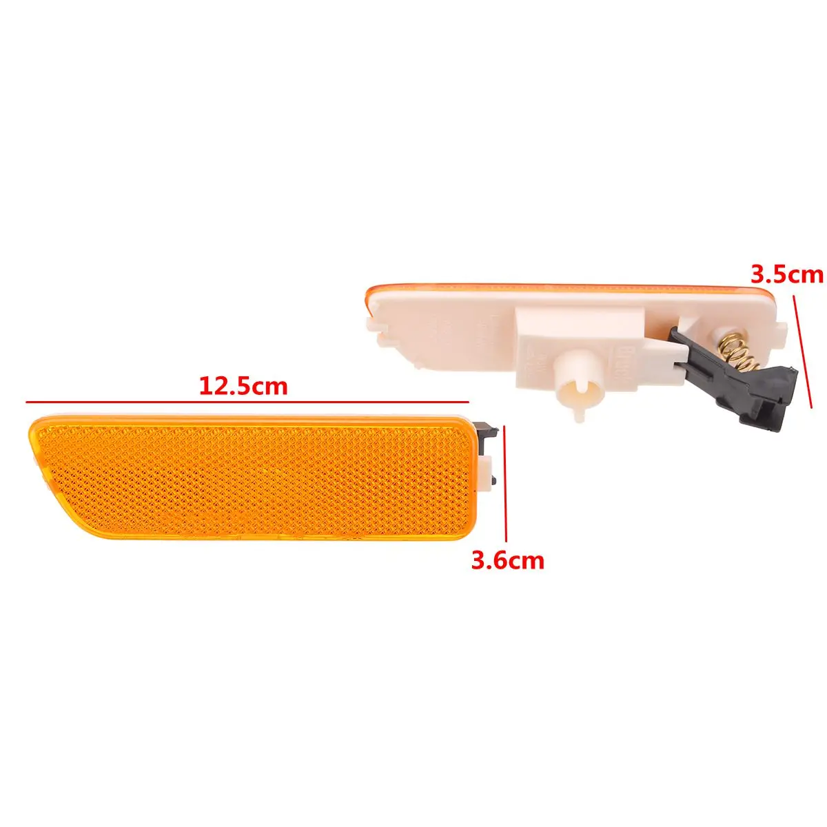 Новая пара для Fender желтого бампера боковые маркеры Volkswagen/VW Jetta Golf MK4 1999 2000 2001 2002 2003