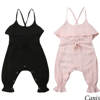 

0-24 Newborn Baby Girl Romper Jumpsuit Sunsuit Outfit Leggings Thousers One-Piece Baby Girls Clothes Outfits