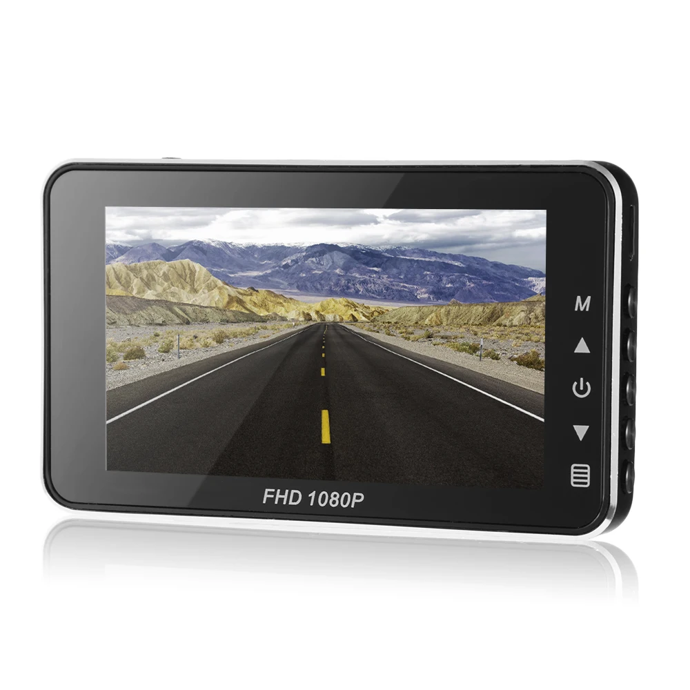 

E5 3inch LCD Screen Dash Cam 1080P 140 Degree Wide Angle G-Sensor Loop Record Car DVR Parking Monitoring Car Driving Recorder