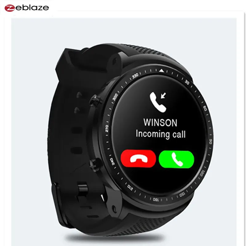 Zeblaze Thor PRO спортивные Смарт часы телефон Android 5 1 ГБ 16 Гб Bluetooth Smartwatch 3g сенсорный