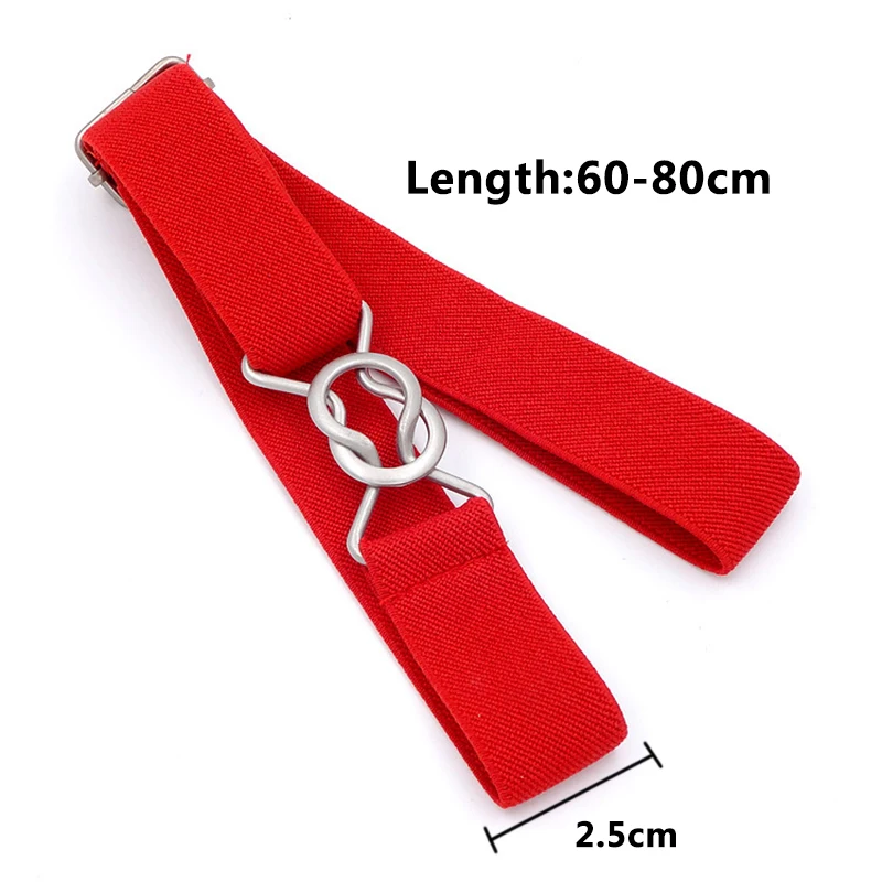 Leisure Strip For Boys Girls Children 1PC Adjustable Gifts Solid Waist Belt Wide Candy Color Beautiful High Quality Elastic Kids