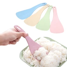 Антипригарная ложка для риса кухонная посуда рисоварка Лопата кухонные аксессуары Пшеничная солома пластиковая кухонная утварь