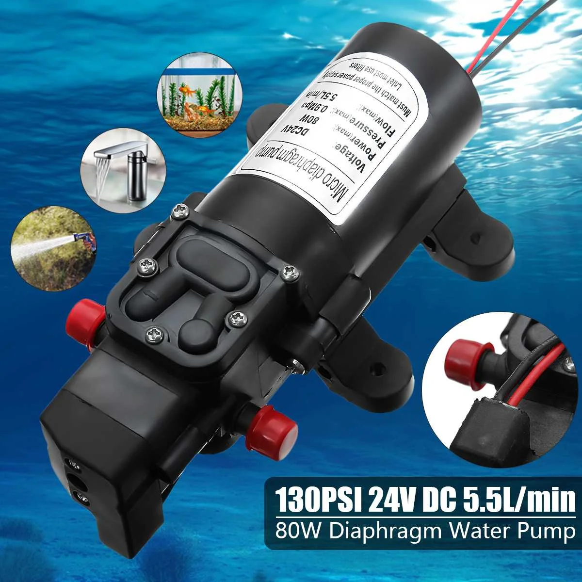 low pressure water pump