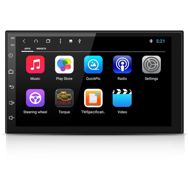 Android 8 1 Автомобильная магнитола стерео 7 дюймов емкостный пресс экран Hd 1024X600 Gps