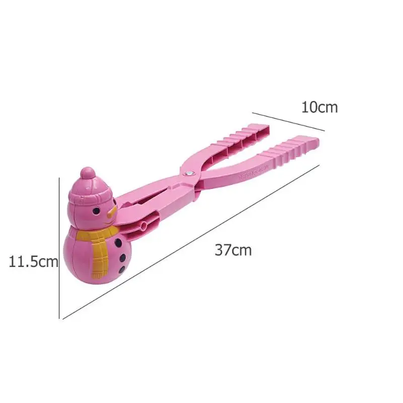 Зимний снеговик Снежный шар, детский пластиковый Снежный шар, совок, детский Снежный песок, форма, инструмент для спорта на открытом воздухе, игрушка для игры в бой