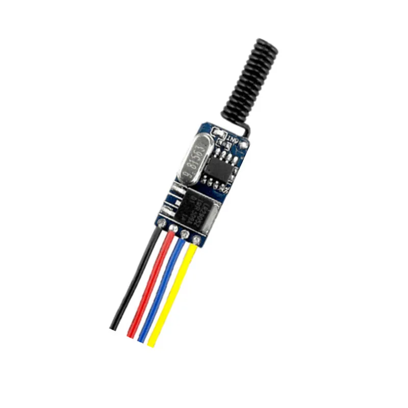 DC 3 5 V 9V 12V Кнопка открытия доступа двери дистанционный переключатель 315 / 433 MHz