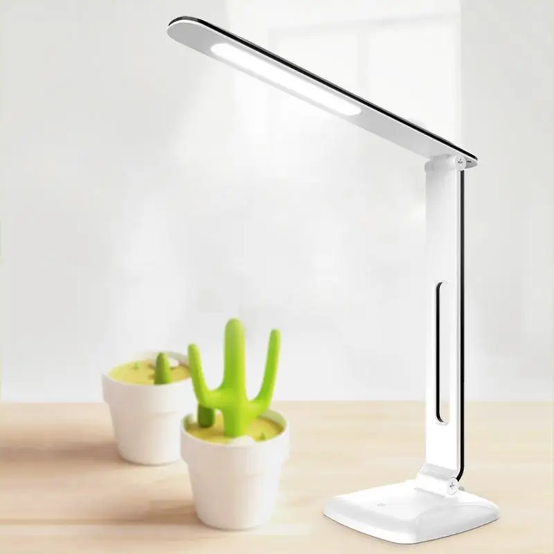 

3 Levels Foldable Dimming Rechargeable Led Desk Lamp Eye Protection Study Office Dormitory Portable Desk Lamp