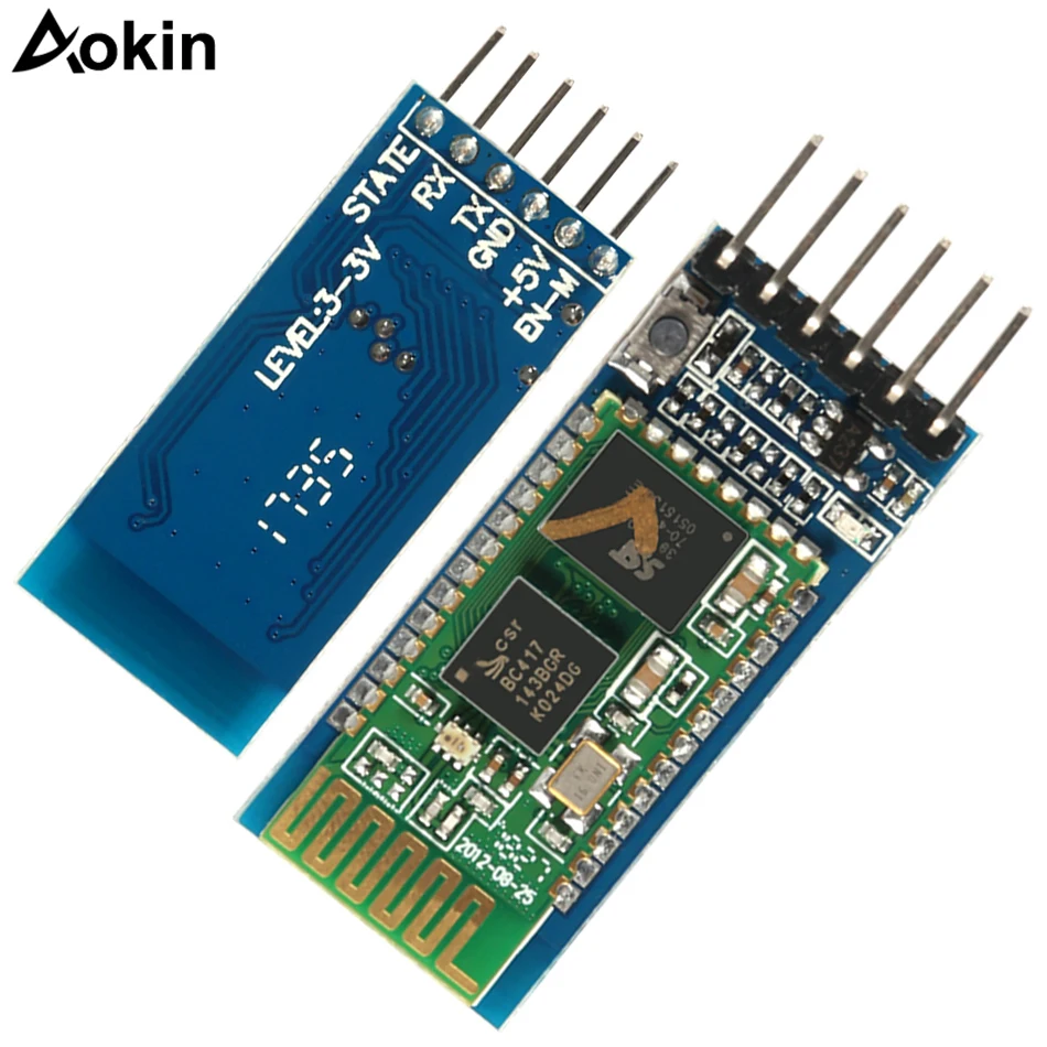 HC 05 6 контактный беспроводной модуль Bluetooth RF трансивера для Arduino BT серийный