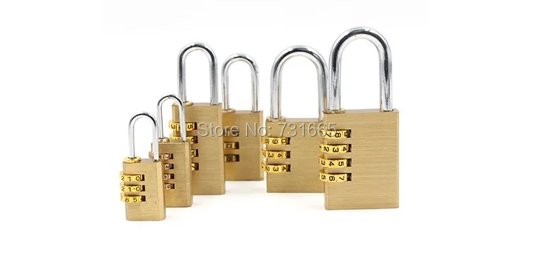 

Big padlock Outdoor Iron gate Warehouse door Anti-rust Lock 3 Digits Number Combination Lock Password LockBrass Code Lock