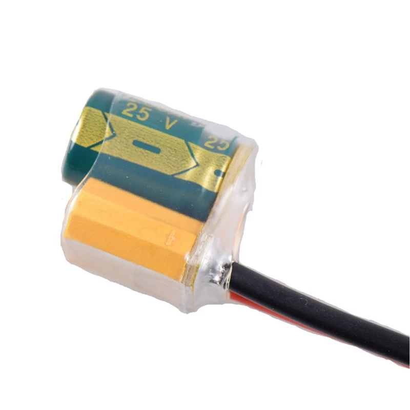 XT60 CAP 2200 мкФ 25V 2 6S Power LC модуль фильтра для контроллера полета VTX модели