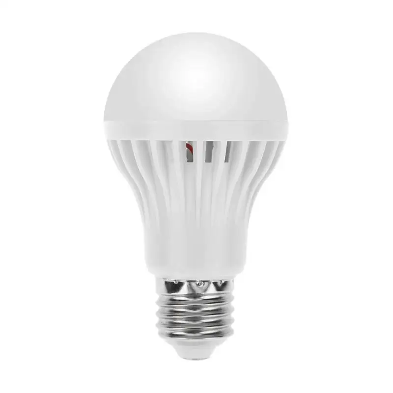 Светодиодный лампа голос Управление Сенсор лампы 5 W ночник E27 дома энергосберегающая лампада светодиодный светильники для наружного