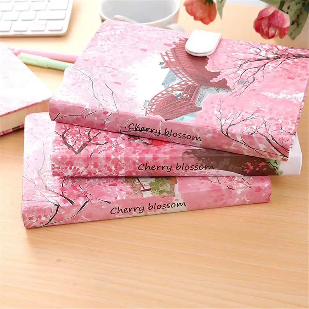 

Pink Diary Planner Notebook 128 Sheets Lined Paper Hard Cover Journal Writing Book For Office School