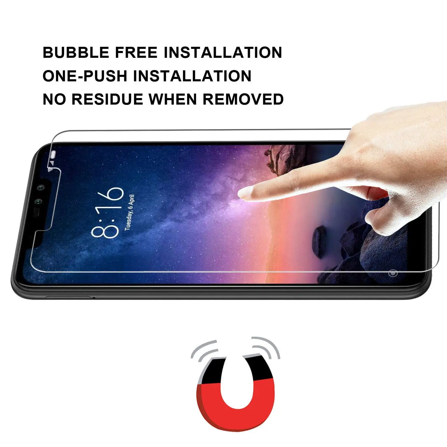 Из 2 предметов защитное закаленное Стекло для Xiaomi mi A2 Lite 6X8 SE Red 5 Plus 4X5 5A Экран