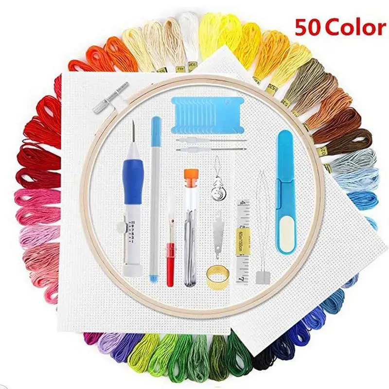 

DIY Sewing Embroidery Needle Cross Stitch Knitting Tool Handicraft Home Decoration Fancy Embroidery Pen Sewing Accessories