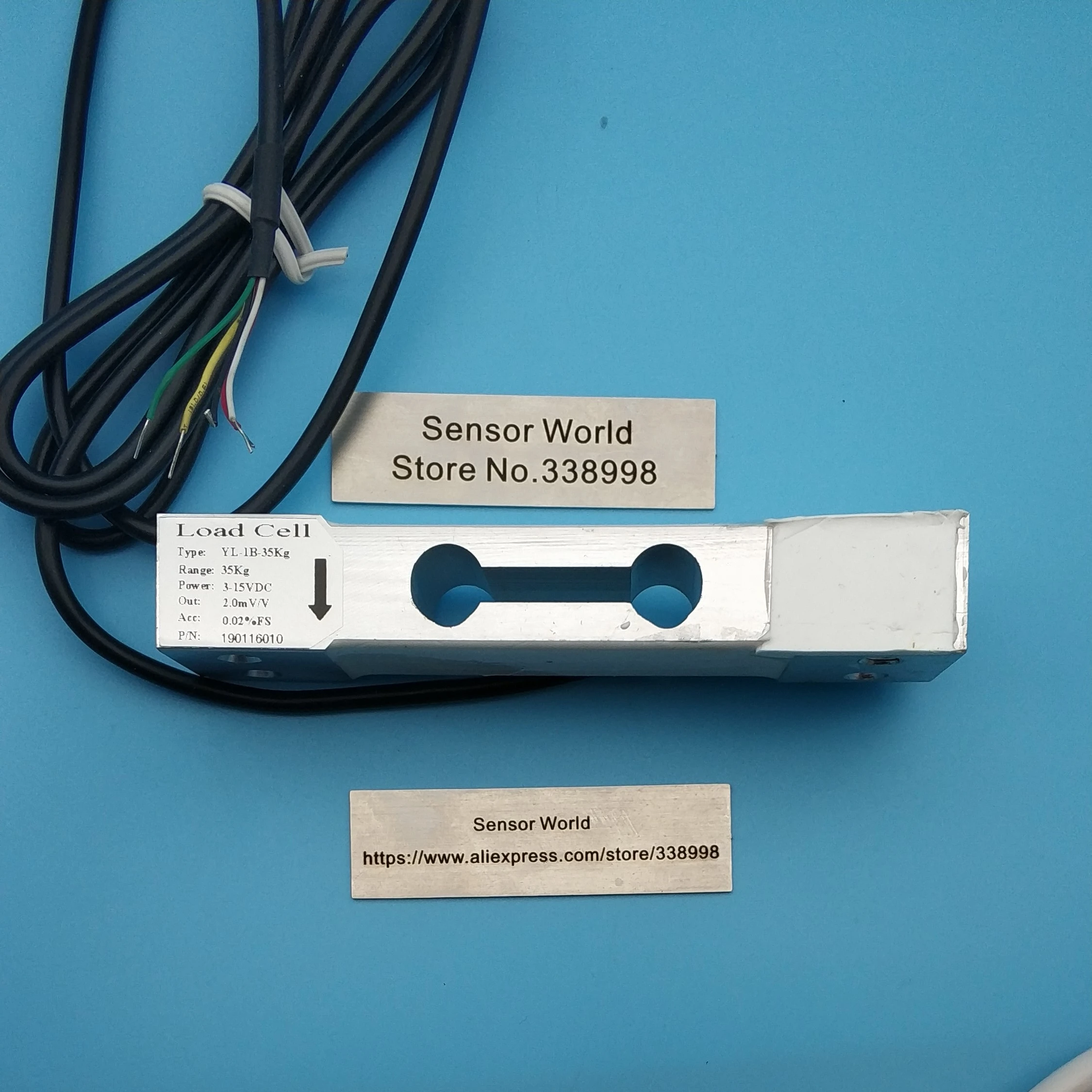 

Aluminum alloy double hole parallel beam load cell sensor YL-1B-10kg YL-1B-20kg YL-1B-35Kg YL-1B-40kg YL-1B-50kg YL-1B-100kg