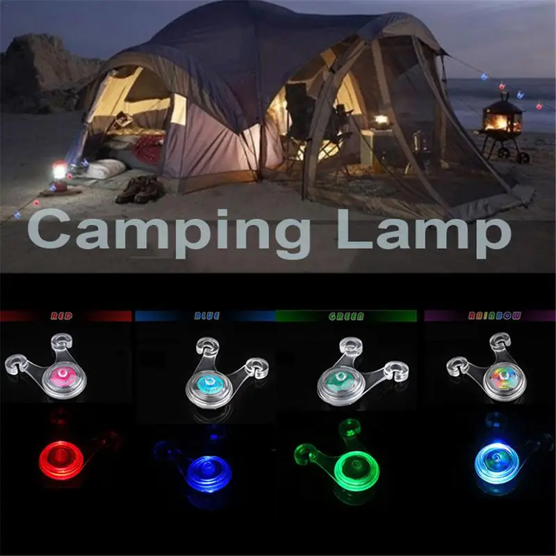 

Camping Silicone Colorful Tent Accessories Rope Hanging Llights Decorative Lights Safety Outdoor Tools