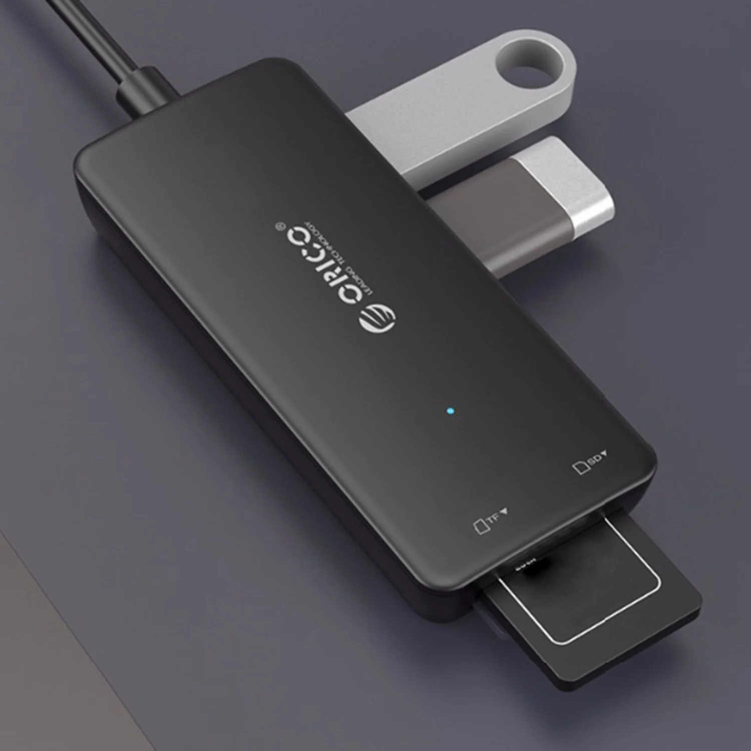 Многофункциональный концентратор Usb 3 0 Orico с портами устройство для чтения карт