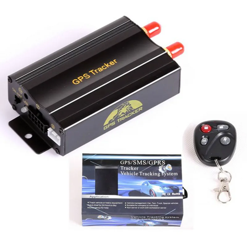 

TK103A Vehicle GPS SMS GPRS Tracker Real Time Tracking Device Syatem Satellite GPS Location Tracker Vehicle Tracker