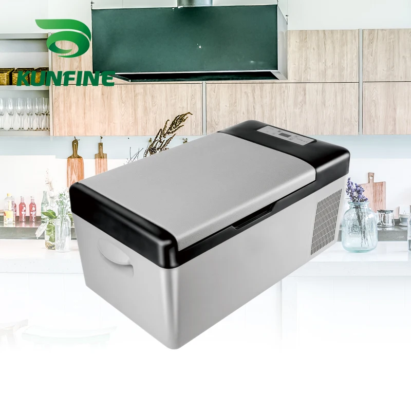  110-240V AC Car Refrigerator 15L Multi-Function Fridge Vehicel Protable Refrigerator Freezer Cooler