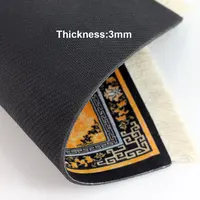 PC Mousepad dywan perski styl guma antypoślizgowa trwałe drukowanie prostokąt podkładki pod mysz do gier Tablet Mat 3