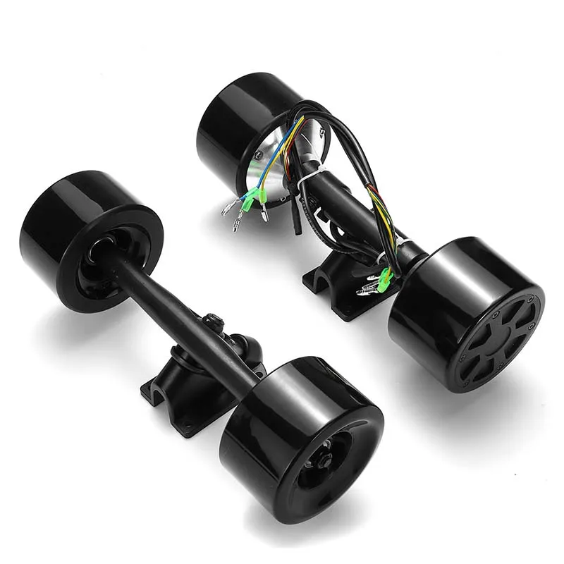 Buy Double Drive Scooter Hub Motor Kit High Power DC Brushless Wheel Motor Remote Control For The Electric Skateboard 600W