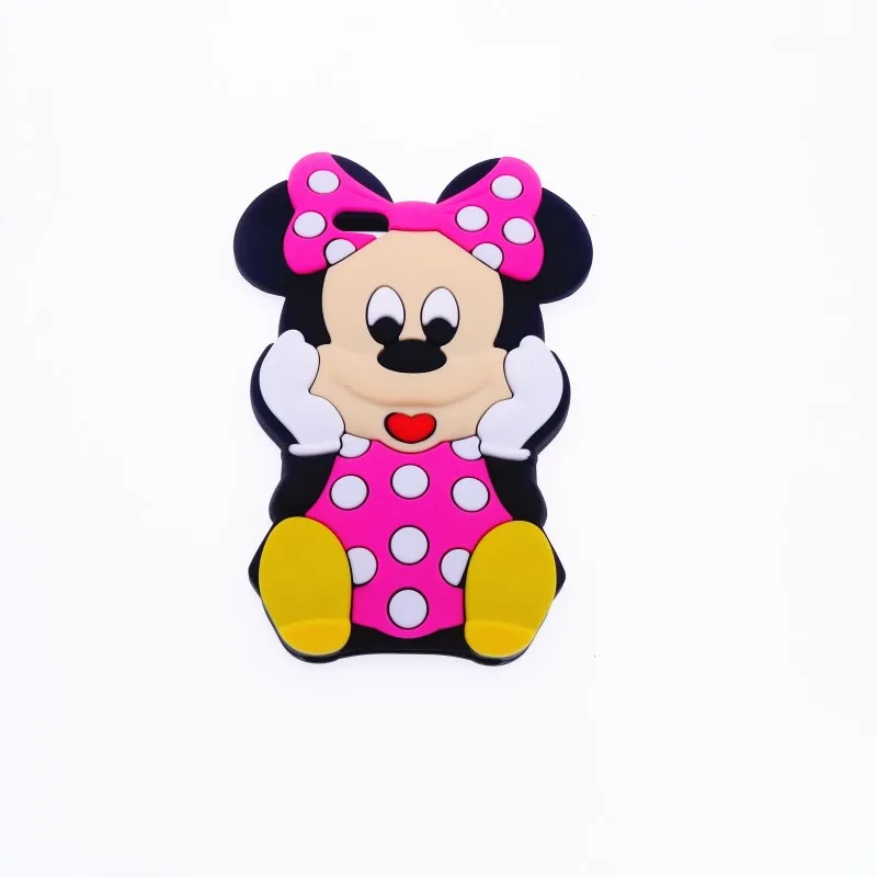

Fashion Cute 3d Cartoon Mickey Minnie Mouse Soft Rubber Silicone Case for iphone 6 6s 4.7'' Inch Phone Protective Covers