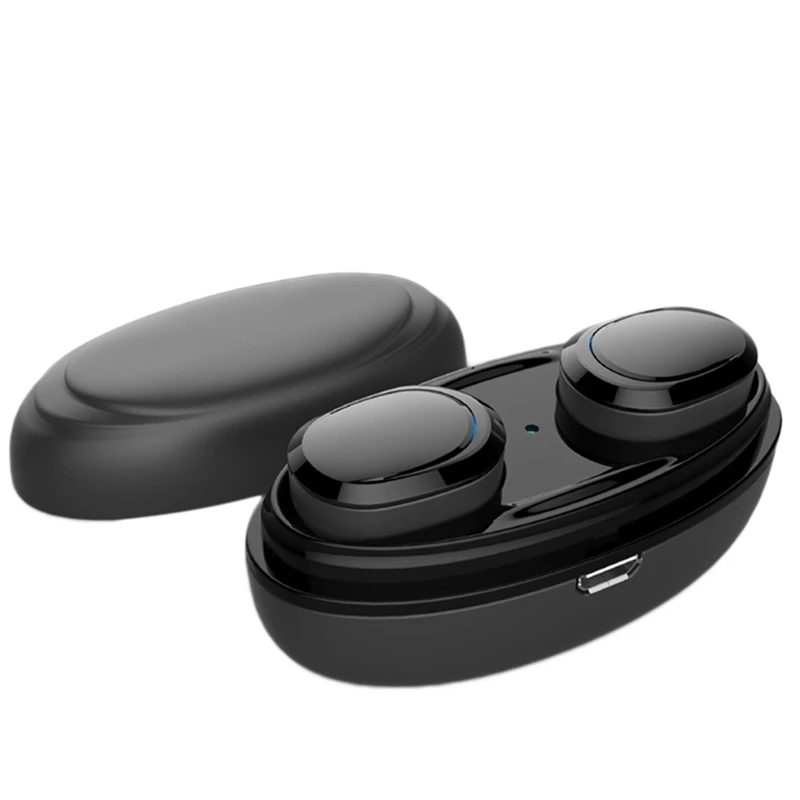 T12 Bluetooth Earphones Double Stereo Wireless Earbuds Bass Headset Handsfree For Smart Phone Pc Pad Audio Call | Электроника