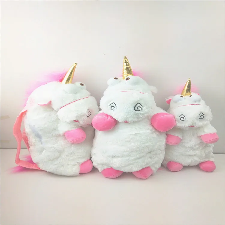 

22" Unicorn stuffed backpack bag plush toy children gift for christmas
