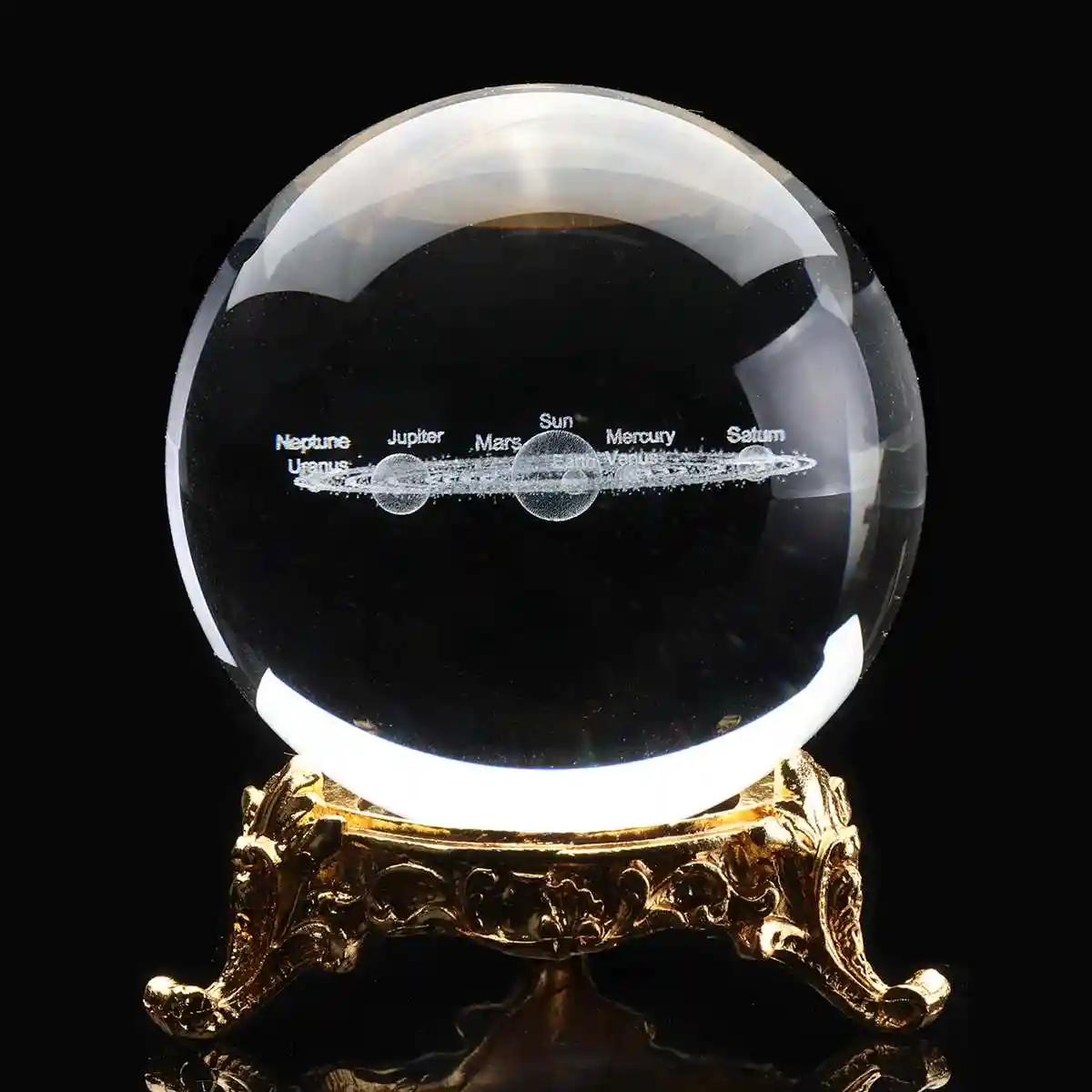 Detail Feedback Questions About 60mm 3d Crystal Ball Solar