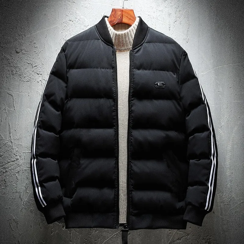 

Varsanol Winter Parka Jacket Men 2018 New Brand Thick Parkas For Men Solid Epaulet Pocket -10 Degree Warm Parka Men M-7XL
