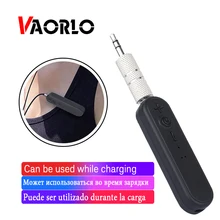VAORLO Bluetooth приемник 3,5 мм разъем беспроводной адаптер для автомобиля Музыка Аудио Bluetooth адаптер громкой связи AUX для наушников колонки