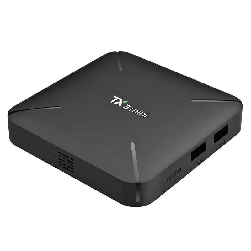 TX3 Мини Android 7 1 Smart ТВ BOX 2 Гб 16 GB Amlogic S905W 4 ядра телеприставке H.265 K WiFi Media player TX3mini 8