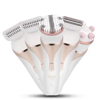 

4 in 1 Electric Cordless Epilator Shaving Trimmer Cleansing Massager Waterproof Female Shaving Machine Electric Lady Trimmer