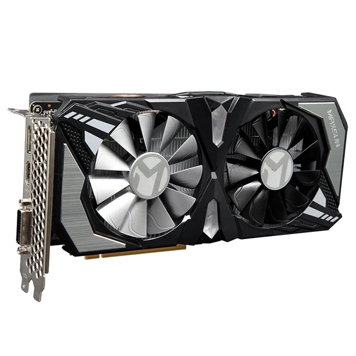 Оригинальная видеокарта MAXSUN GeForce GTX 1660 Terminator 6G для игр GDDR5 DP HDMI DVI|Графические