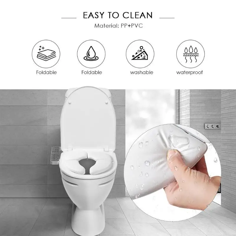 

Baby Foldable Cushion Bathroom Warm Soft Potty Chair Pad Toddler Toilet Training Seat Closes tool Protector Bathroom Accessories