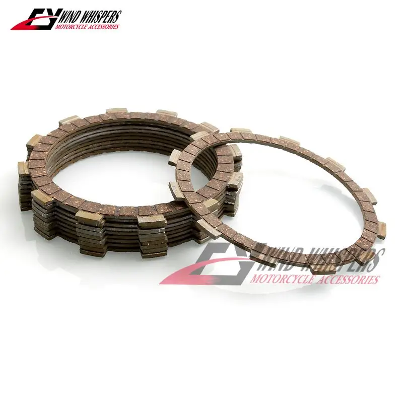 

10xPCS Motorcycle Cork Friction Clutch Discs plate Set For Suzuki VS1400 GLF GLP VS1500 S83 Intruder 1400 Boulevard VS 1400 1500