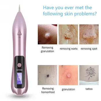 

9 level LCD Face Skin Dark Spot Remover Mole Tattoo Removal Laser Plasma Pen Machine Facial Freckle Wart Removal Beauty Care