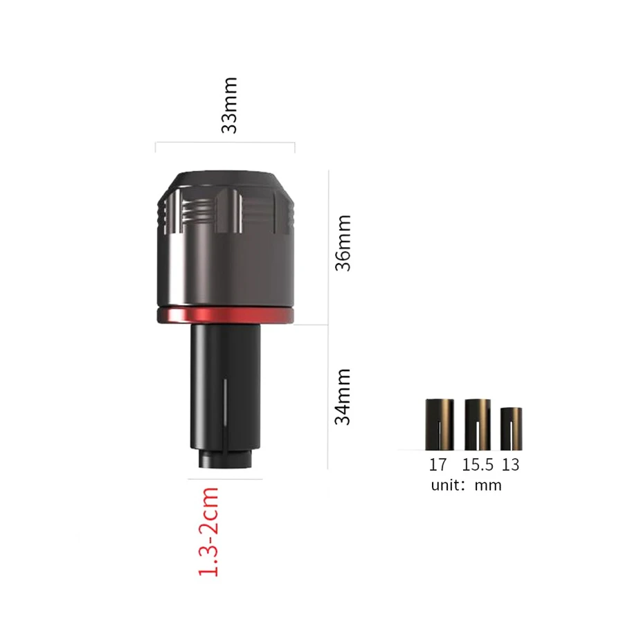 

Motorcycle Handlebar Balance Plug Modified Parts Handles Motocross Anti-Fall Protection Block Drop For 1.3-2cm Handle Aperture