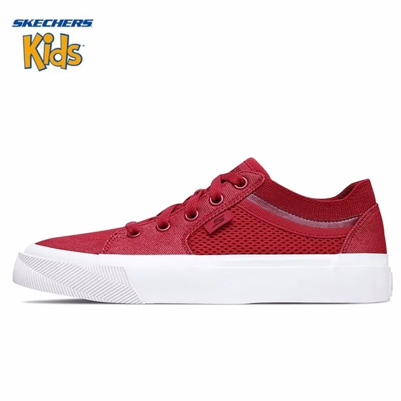 

Skechers Girl Shoes New Pattern Bandage Low Help Casual Shoes Concise Fashion Flat Bottom Skate Shoes Running Sneakers #16332
