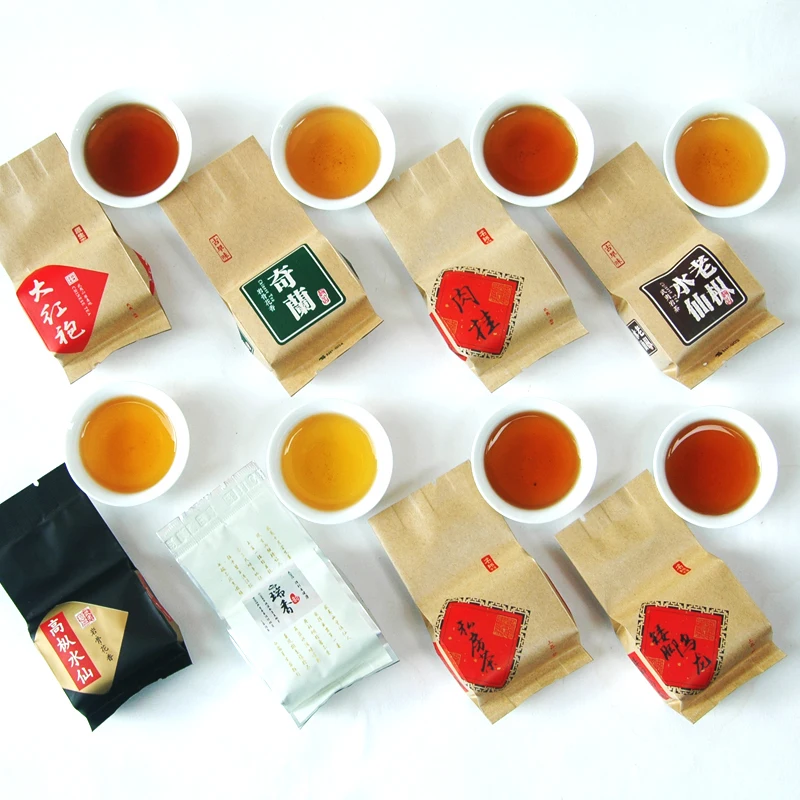 16 kinds 16 bags Classic Oolong Tea Total 128g Rou Gui tea Shui Xian Da